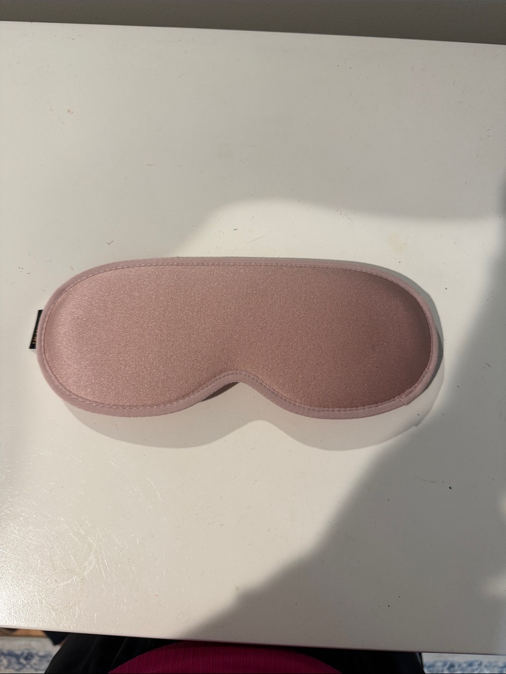 Silk Sleep Mask in Dusty Pink